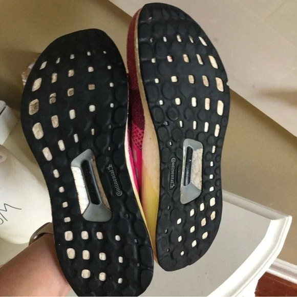 Adidas Ultra boost 4.0  Running Training Shoes Shocking‎ Pink Size 8.5 - Picture 8 of 11